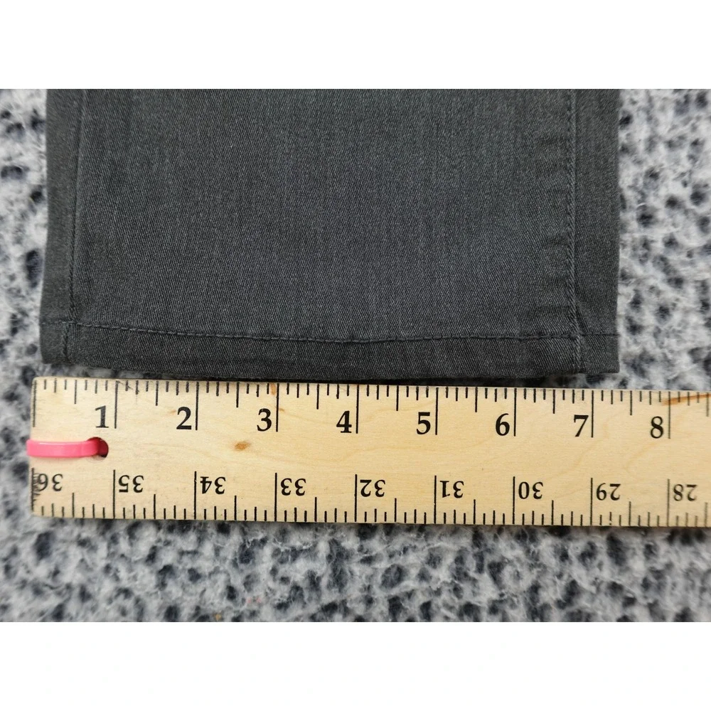 RSQ Slim Straight Pants Mens 30x32 Grey Charcoal Chino Skater Trousers‎